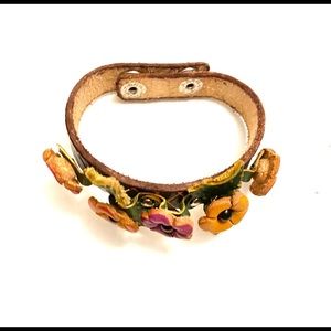 Jewelry - Leather Flower bracelet Jewelry - Leather Flower bracelet